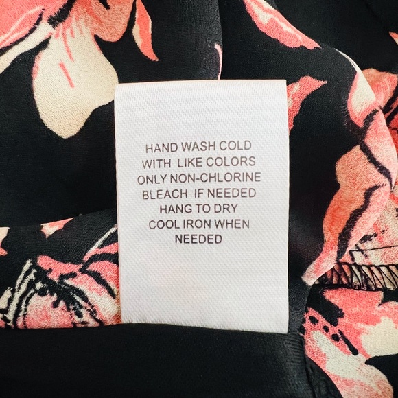 DR2 Daniel Rainn Nordstrom One Shoulder Dress A line Floral lightweight Sz M - Picture 10 of 13